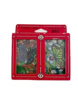 Hoyle Double Deck Bridge Set of Playing Cards Butterfly Pattern  - £19.21 GBP