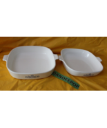 Vintage Corningware White With Blue Cornflower 10 x 10 P-10B And Pyrocer... - £39.10 GBP