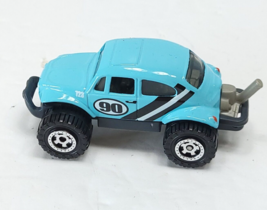 2022 Matchbox Volkswagen Beetle 4x4 Light Blue MBX Mountain II Loose toy - £2.25 GBP