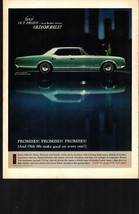 1966 Oldsmobile PRINT AD Olds Delta 88 4 Door 375 HP Rocket V8  Nostalgi... - $26.92