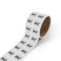 1&quot;/2&quot; Square Glossy Sticker Rolls | BOPP Material for Durability | 50, 1... - £67.16 GBP+