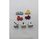 *Replacement* Advance To Boardwalk Player Pieces And Dice - $8.90