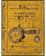 Massey-Harris 30 tractor instruction operators manual . 1940&#39;s MH origin... - $44.95