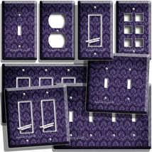 Victorian Era Antique Purple Floral Light Switch Outlet Wall Plate Hd Room Decor - £9.58 GBP+