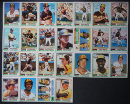 1982 Topps San Diego Padres Team Set of 25 Baseball Cards - $7.00