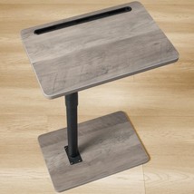 Sofa Armrest Tray Table For Couch - 360° Swivel Height Adjustable, Gray,... - $43.99