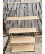 5 Tier Metal &amp; Engineered Wood Shelving Unit Shelf Storage Rack - $44.99