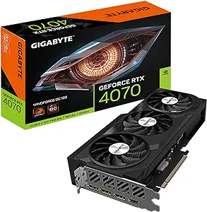 Gigabyte Ge Force Rtx 4070 Windforce Oc 12G Graphics Card, 3X Windforce Fans, 12G - £796.67 GBP