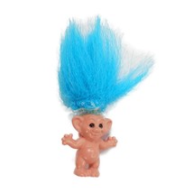Vintage 1993 Barbie Troll Accessory Blue Hair Pendant Necklace 10257 90s - €6,11 EUR