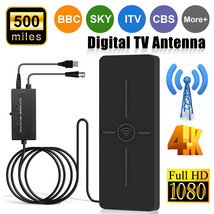 500 Miles 4K HD 1080P Digital TV Antenna Indoor HDTV Amplified Signal Bo... - $32.99