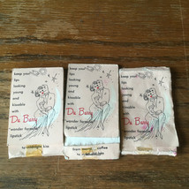 Vintage Du Barry lipstick blotter tissue paper 3 packs movie photo prop  - €17,21 EUR