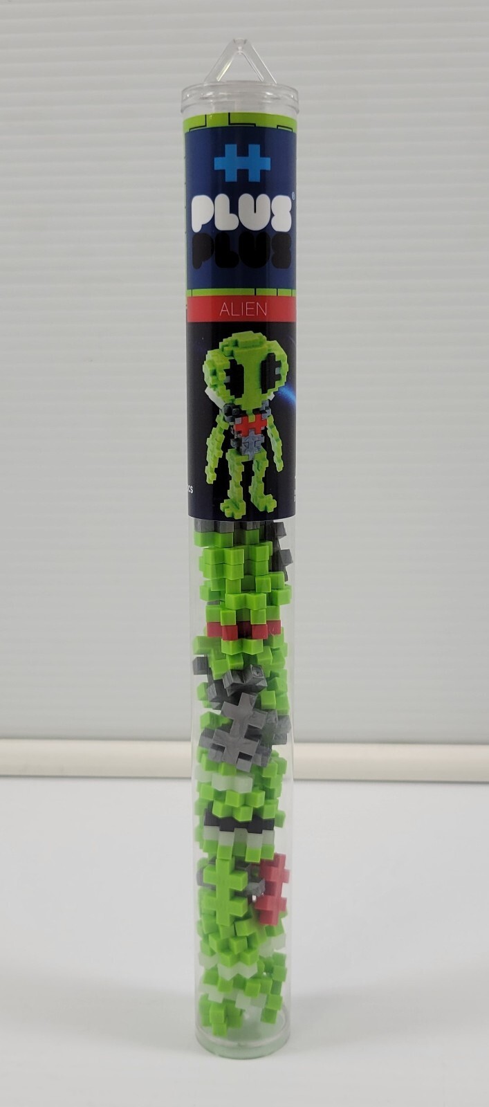 *C3) Plus-Plus 70-Piece Alien Puzzle Building Play Set Tube Denmark - $9.89