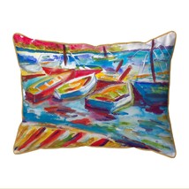 Betsy Drake Colorful Betsy&#39;s Marina II Extra Large 20 X 24 Indoor Outdoor Pillow - £55.38 GBP