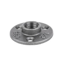 STZ Industries Pipe Decor Black Iron Flange 1/2 in. - $40.05 CAD
