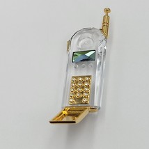 Swarovski Crystal Memories MOBILE CELL PHONE GOLD 253448 Mint Rare Retired - €51,35 EUR