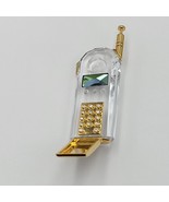 Swarovski Crystal Memories MOBILE CELL PHONE GOLD 253448 Mint Rare Retired - €51,68 EUR