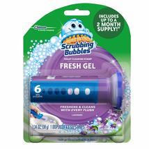 Scrubbing Bubbles (Pack of 2) Toilet Cleaning Gel 1 Dispenser 6 Gel Stamps Laven - £22.26 GBP