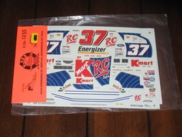 Slixx NASCAR 1233 37 RC Cola Kmart Jeremy Mayfield Ford Waterslide Decals 1/24 - £9.42 GBP