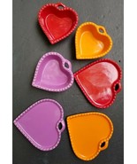 Williams Sonoma Rustic Heart Dishes Ramekins Valentine  - £28.84 GBP