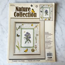 Nature Collection Wildflower Counted Cross Stitch Kit w/Mat 115563-Leisu... - $265.84 MXN