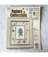 Nature Collection Wildflower Counted Cross Stitch Kit w/Mat 115563-Leisu... - $260.92 MXN