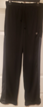 Mens Vintage Russell Athletic Polyester Sweatpants Mens Sz Small Black/Gray - $12.61
