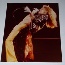 Van Halen Concert Photo Custom David Lee Roth Vintage 1970&#39;s 1980&#39;s - $24.99