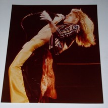 Van Halen Concert Photo Custom David Lee Roth Vintage 1970&#39;s 1980&#39;s - £18.97 GBP