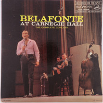 Belafonte At Carnegie Hall: The Complete Concert - Reissue Vinyl LP LOC-6006 - $13.32