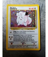 Pokémon TCG Clefairy Base Set 5/102 Holo Unlimited Holo Rare - $10.36