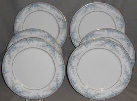 Set (6) Noritake Contemporary Avalon Pattern Dinner Plates - £62.56 GBP