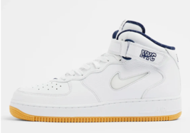 Authenticity Guarantee 
Nike Air Force 1 Mid QS Jewel NYC White Midnight Navy... - £102.37 GBP