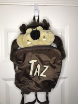 Vintage Taz Plush Backpack Looney Tunes Tasmanian Devil - £16.06 GBP