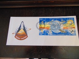 Official First Day of Issue Launch COLUMBIA Space Shuttle 8 Stamps KSC Post Mark - £23.44 GBP