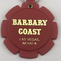 Barbary Coast Key Fob Ring Vintage Casino Chip Shaped Las Vegas Nevada - £9.74 GBP