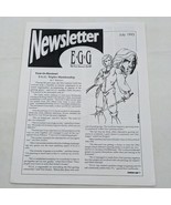 Egg The Erie Gamers Guild July 1993 Newsletter - $26.24 CAD