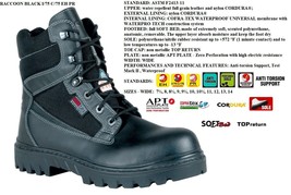 Men&#39;s COFRA 27670-CUI RACCOON black EH PR safety- USA/Canada safety stan... - $200.00