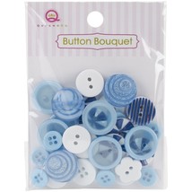 Blue-Button Bouquet 36/Pk - £5.70 GBP