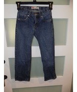 Levi&#39;s 514 Slim Fit Straight Leg Jeans W/Adjustable Waist Size 7X Boy&#39;s - €14,61 EUR