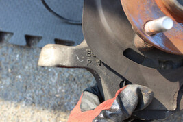 2006-2007 INFINITI M35 M45 RIGHT FRONT SPINDLE KNUCKLE ASSEMBLY V285 image 6