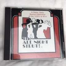The All Night Strut CD Rare 30&#39;s 40&#39;s Music Fran Charnas 1997 USA - £23.59 GBP