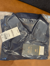 TASSO ELBA Button Down Shirt-NEW Blu Standard Fit Stretch Cotton Ret$60 ... - £17.58 GBP