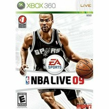 NBA Live 09 Xbox 360 Video Game KOBE BRYANT Black Mamba Basketball 2009 lakers - £7.32 GBP