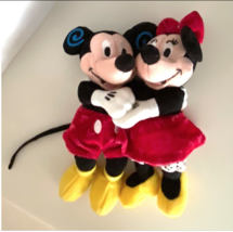 Disney Mickey and Minnie Mouse Plush Doll - £15.85 GBP