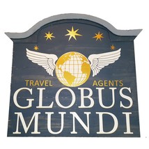 Globus Mundi - Travel Agents -  Customizable Sign - £51.35 GBP