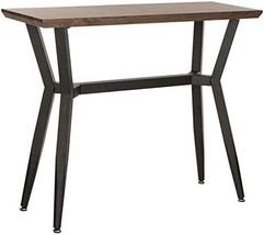 Safavieh Home Andrew Brown And Black Console Table - £160.66 GBP