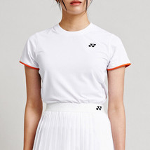 YONEX 24S/S Women&#39;s Tennis T-Shirts Sportswear Training Tee White NWT 245TS002F - £65.75 GBP