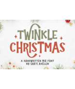 Twinkle Christmas Font - $243.48 MXN