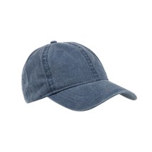 Time And Tru Women&#39;s Fatigue Washed Baseball Cap Dark Denim NEW - £8.77 GBP