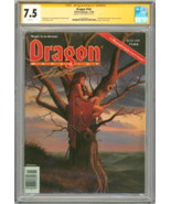 CGC SS 7.5 Dragon #163 SIGNED Larry Elmore Cover Art ~ TSR AD&amp;D RPG Gaming - $216.14 CAD